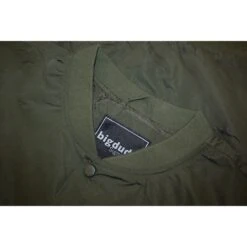Bigdude Button Up Baseball Jacket Khaki -Kenn Clothing Shop 02a072f9 bd22jck14 11 khaki 1