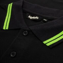 Bigdude Tipped Polo Shirt Black/Green -Kenn Clothing Shop 035f34cd img 8265