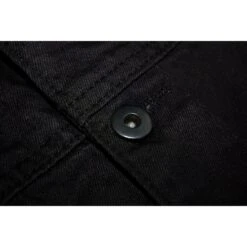 Bigdude Classic Denim Jacket Black -Kenn Clothing Shop 087f4162 img 0403