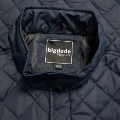 Bigdude Classic Quilted Jacket Navy -Kenn Clothing Shop 11bceca3 img 9062