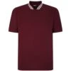 Bigdude Grandad Tipped Collar Polo Shirt Burgundy -Kenn Clothing Shop 17bbd055 burgundysmallpolo 1