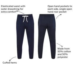 Bigdude Basic Joggers Navy -Kenn Clothing Shop 1b58ea48 055