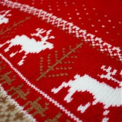 Bigdude Fair Isle Christmas Jumper Red -Kenn Clothing Shop 22a4a5c3 img 9458