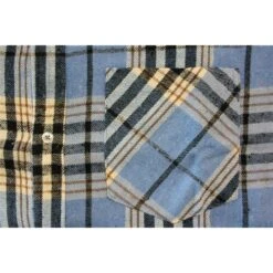 Bigdude Summer Long Sleeve Flannel Shirt Blue -Kenn Clothing Shop 28a92663 bd23ls01 20 1
