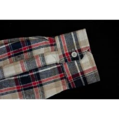Bigdude Long Sleeve Flannel Shirt Navy -Kenn Clothing Shop 2b247741 img 0947