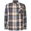 Bigdude Long Sleeve Check Flannel Shirt Orange -Kenn Clothing Shop 312760c5 bd23ls04 04 1