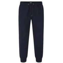 Bigdude Basic Cuffed Joggers Twin Pack Black/Navy -Kenn Clothing Shop 32298395 bd23j10 navy front