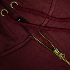 Bigdude Original Full Zip Hoody Burgundy -Kenn Clothing Shop 394b70fa img 8902 2
