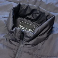 Bigdude Padded Gilet Charcoal -Kenn Clothing Shop 3cd2617d img 9152