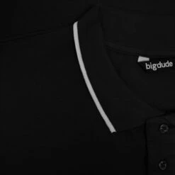 Bigdude NYC Pique Polo Black -Kenn Clothing Shop 3e722b54 img 8196 2