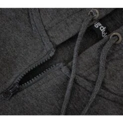 Bigdude Loop Back Sleeveless Hoody Charcoal -Kenn Clothing Shop 41d05158 img 8047