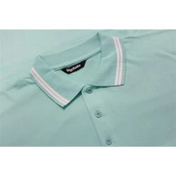 Bigdude Tipped Polo Shirt Turquoise -Kenn Clothing Shop 4487e53a bd20tp01 06 turquoise