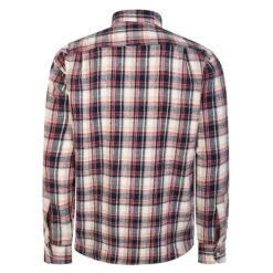 Bigdude Long Sleeve Flannel Shirt Navy -Kenn Clothing Shop 472a3f05 bd22ls15 02 navy 2