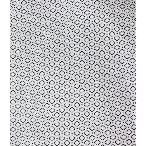 Bigdude Short Sleeve Cotton Woven Abstract Design Shirt White/Back 7 Bigdude Short Sleeve Cotton Woven Abstract Design Shirt White/Back - Image 6