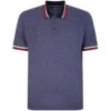 Bigdude Two Tone Contrast Polo Shirt Navy -Kenn Clothing Shop 4f31404a bd23p03 02 1