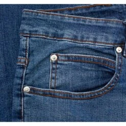 Bigdude Loose Fit Straight Cut Stretch Jeans Mid Wash -Kenn Clothing Shop 542f506d img 7876