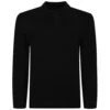 Bigdude Knitted Polo Jumper Black -Kenn Clothing Shop 5aaf3b73 bd23jmp04 01 1