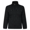 Bigdude Lightweight Quilted Jacket Black -Kenn Clothing Shop 6328733a bd23jck04 01 black 1