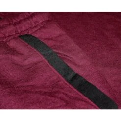 Bigdude Cut & Sew Contrast Panel Joggers Burgundy -Kenn Clothing Shop 6419bb40 img 9221