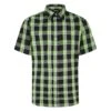 Bigdude Short Sleeve Check Shirt Light Green -Kenn Clothing Shop 6b308be3 bd23ss10 06 1