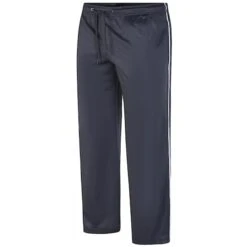Bigdude Zipped Hem Tracksuit Bottoms Charcoal