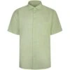 Bigdude Short Sleeve Milton Linen Summer Shirt Lime Green -Kenn Clothing Shop 784aaa87 bdt83ss01 05 limegreen 1