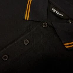 Bigdude Designer Tipped Polo Shirt Black -Kenn Clothing Shop 7f8ab651 img 8388