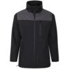Bigdude Showerproof Windbreaker Jacket Black/Charcoal -Kenn Clothing Shop 867dbf71 raincoat black 1202