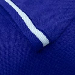 Bigdude Contrast Stripe Placket With Tipped Cuff Polo Shirt Cobalt -Kenn Clothing Shop 877b6c5a img 8451