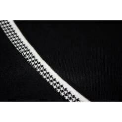 Bigdude Hounds Tooth Pique Polo Black -Kenn Clothing Shop 8f0565f4 img 1239