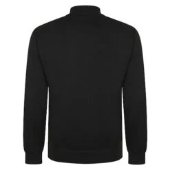 Bigdude Zip Neck Knitted Pullover Black -Kenn Clothing Shop 959a8c2b bd22jmp02 01 2