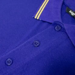 Bigdude Designer Tipped Polo Shirt Cobalt Blue -Kenn Clothing Shop 97e37317 img 8383