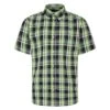Bigdude Button Down Short Sleeve Check Shirt Green -Kenn Clothing Shop 9ace9757 bd23ss09 02 1
