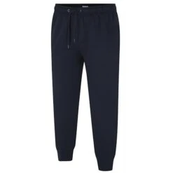 Bigdude Basic Cuffed Joggers Twin Pack Black/Navy -Kenn Clothing Shop 9dc3ee5c bd23j10 navy side