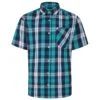 Bigdude Short Sleeve Check Shirt Green -Kenn Clothing Shop a83fbc31 bd23ss06 03 1201