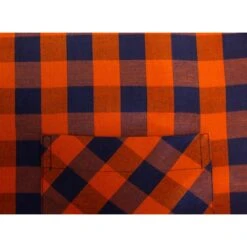 Bigdude Gingham Short Sleeve Shirt Orange -Kenn Clothing Shop a8a528ba img 8828