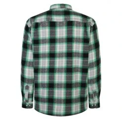 Bigdude Summer Long Sleeve Flannel Shirt Green -Kenn Clothing Shop a8b3bb24 bd23ls01 13 green 2