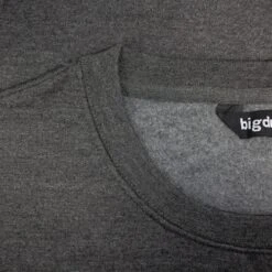 Bigdude Essentials Jumper Charcoal -Kenn Clothing Shop aca889db img 8288