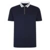 Bigdude Jersey Zip Polo Navy -Kenn Clothing Shop b4aaf893 bd22p12 02 navy 1