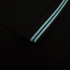 Bigdude Tipped Polo Shirt Black/Blue -Kenn Clothing Shop b73db7a0 img 8239