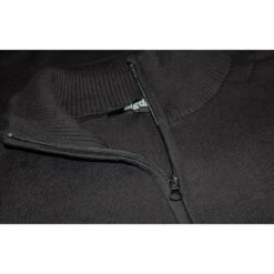 Bigdude Half Zip Knitted Jumper Black -Kenn Clothing Shop b745c6c5 img 9458