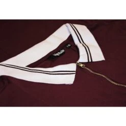 Bigdude Jersey Zip Polo Burgundy -Kenn Clothing Shop b7e01231 img 1696