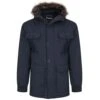 Bigdude Multi Pocket Parka Navy -Kenn Clothing Shop bd mjk parka navy 1 1