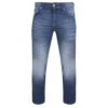 Bigdude Whispering Stretch Jeans Mid Wash -Kenn Clothing Shop bd20js04 02 1
