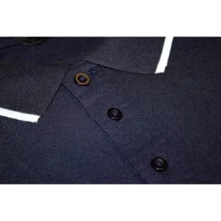 Bigdude Colour Block Pique Polo Shirt Navy -Kenn Clothing Shop c7814869 20bd22p18 02 navy 1
