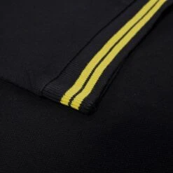 Bigdude Tipped Polo Shirt Black/Yellow -Kenn Clothing Shop c892f71f img 8218