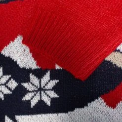 Bigdude Reindeer Christmas Jumper Red -Kenn Clothing Shop c9c150a2 img 9467