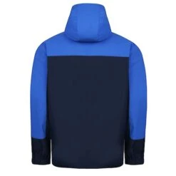 Bigdude Contrast Panel Showerproof Hooded Jacket Navy -Kenn Clothing Shop cb688597 bd22jck01 02 3