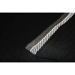 Bigdude Jacquard Contrast Pique Polo Shirt Black -Kenn Clothing Shop cec81f98 img 1491