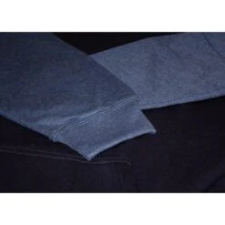 Bigdude Contrast Raglan Crew Neck Jumper Navy -Kenn Clothing Shop dc8f0851 img 2071